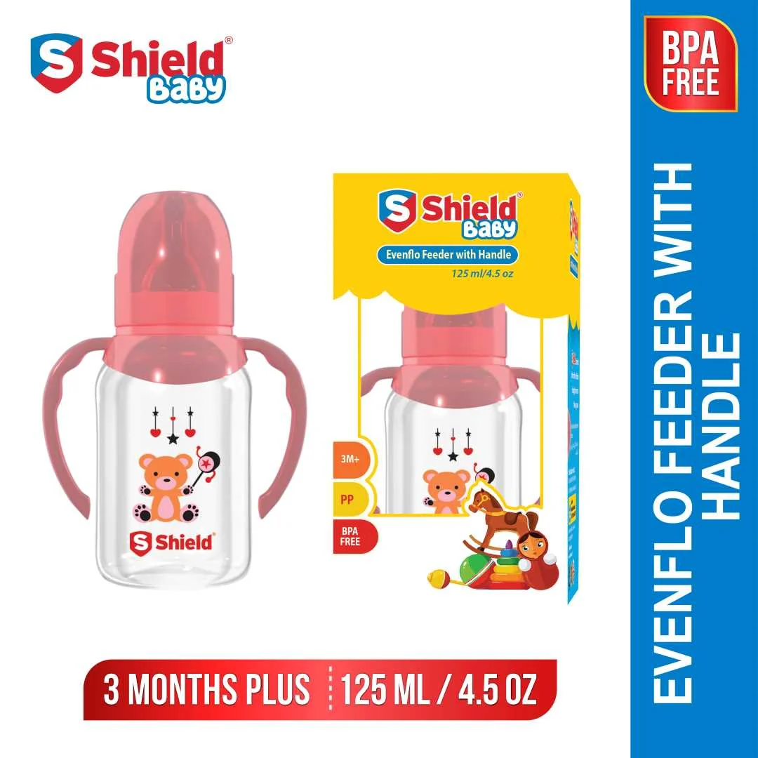 SHIELD BABY HANDLE FEEDER 125ML